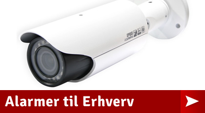 Alarmer til erhverv